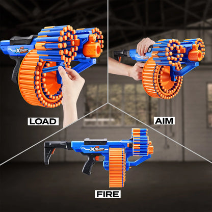 X-SHOT Insanity Blitz Hammer with 48 Darts