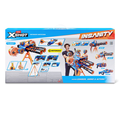 X-SHOT Insanity Motorised Dartstorm with 200 Darts