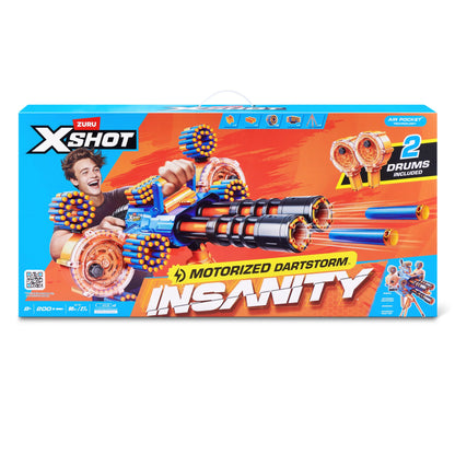 X-SHOT Insanity Motorised Dartstorm with 200 Darts