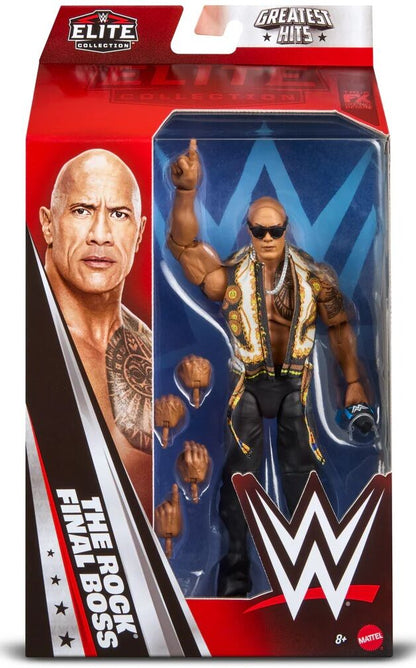 WWE Elite Collection Action Figure The Rock Final Boss