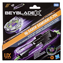 Beyblade X Victory Grip Launcher Set Saber Samurai 2-70L