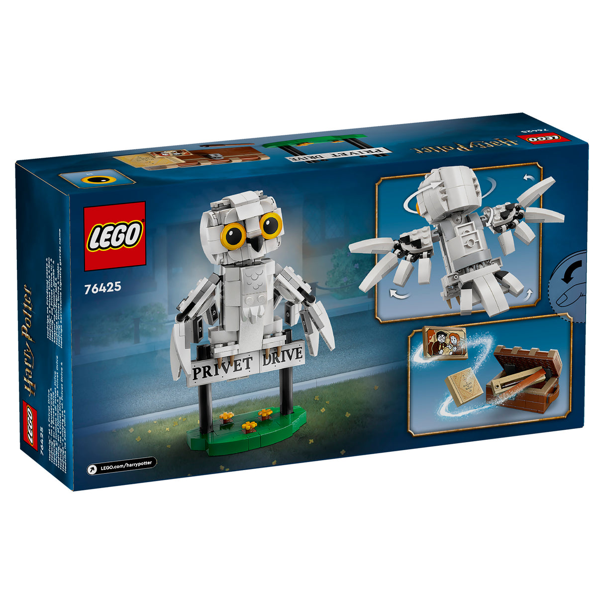 LEGO Harry Potter Hedwig At 4 Privet Drive 76425, (337-Pieces)