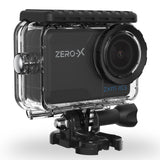 Zero-X 4K Uhd With 2.0' Touch Screen  And Wifi  Waterproof Action Cam