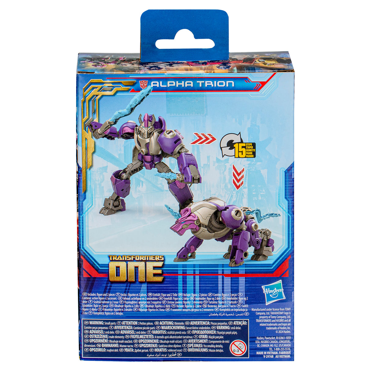 Transformers One Alpha Trion Changer Action Figure