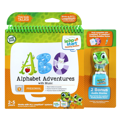 LeapStart Buddies Book & Figurine - ABC Alphabet Adventures