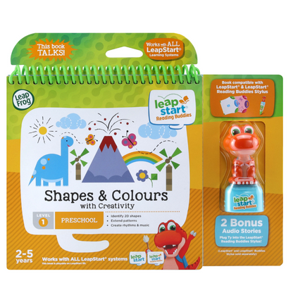 LeapStart Buddies Book & Figurine - Shapes and Colours