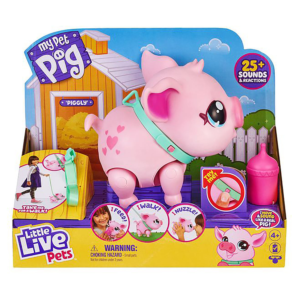 Little Live Pets Lil' Walking Pig