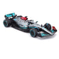 Bburago 1:43 2022 F-1 Mercedes AMG W13 Russell with Driver