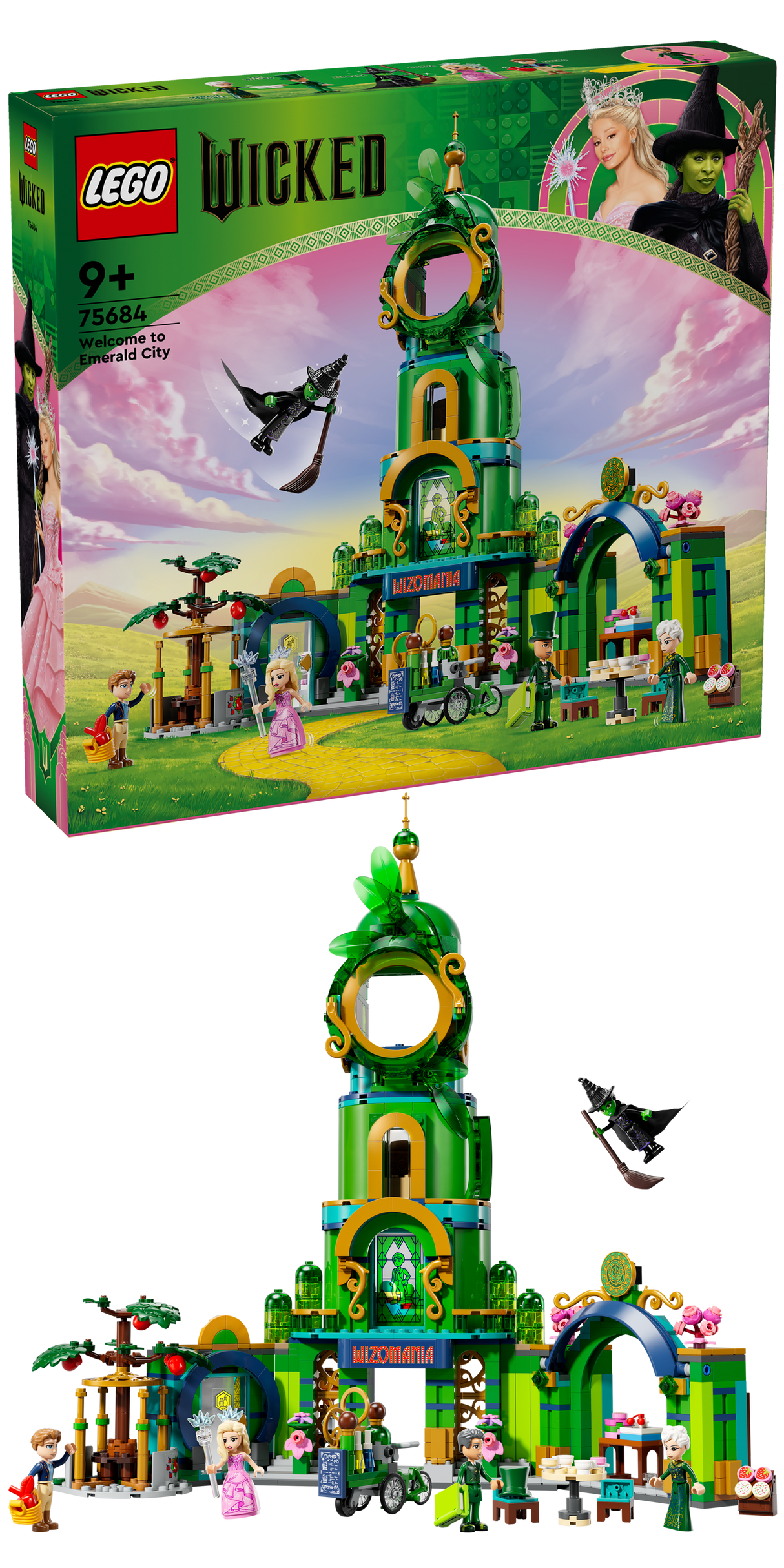 LEGO Wicked Welcome to Emerald City 75684, (945-pieces)