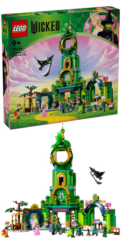 LEGO Wicked Welcome to Emerald City 75684, (945-pieces)