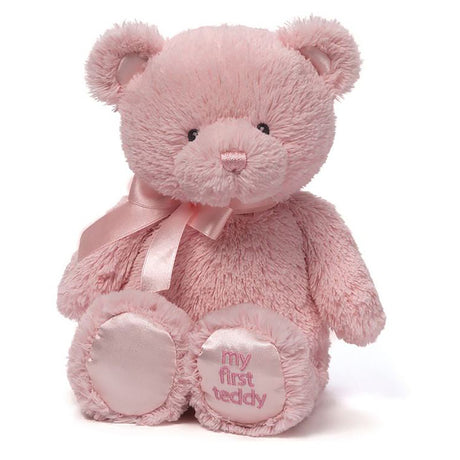 Gund My First Teddy Pink Small