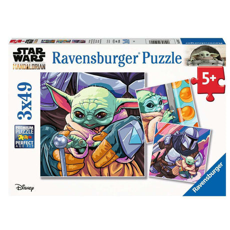 Ravensburger Star Wars Grogu Moments Puzzle 3x49pc