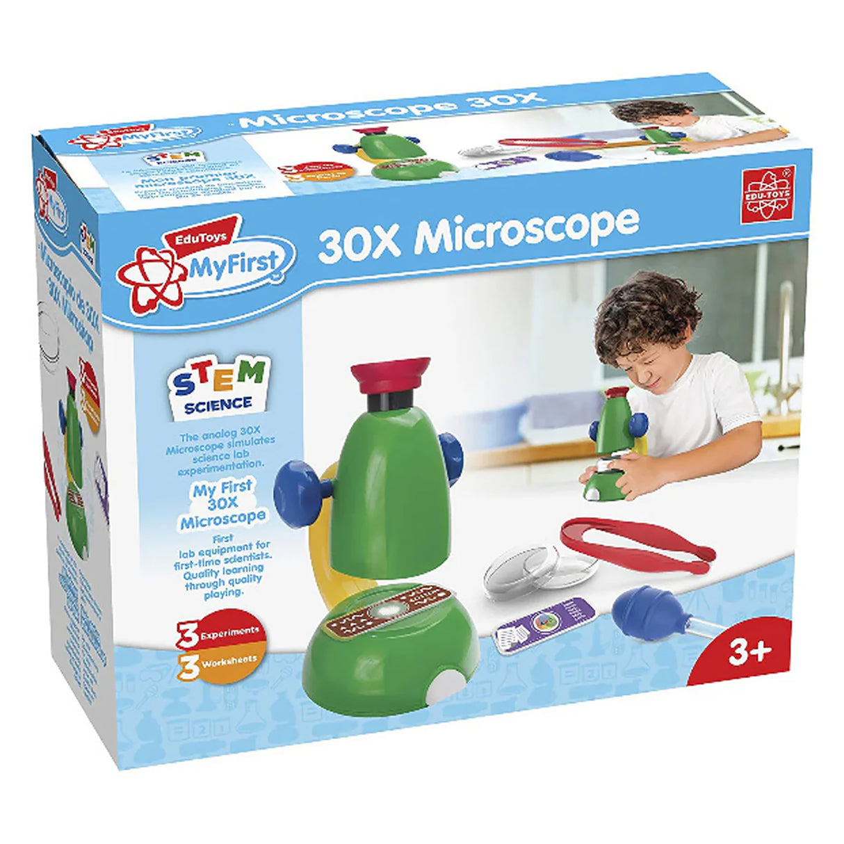  EduToys My First 30x Microscope