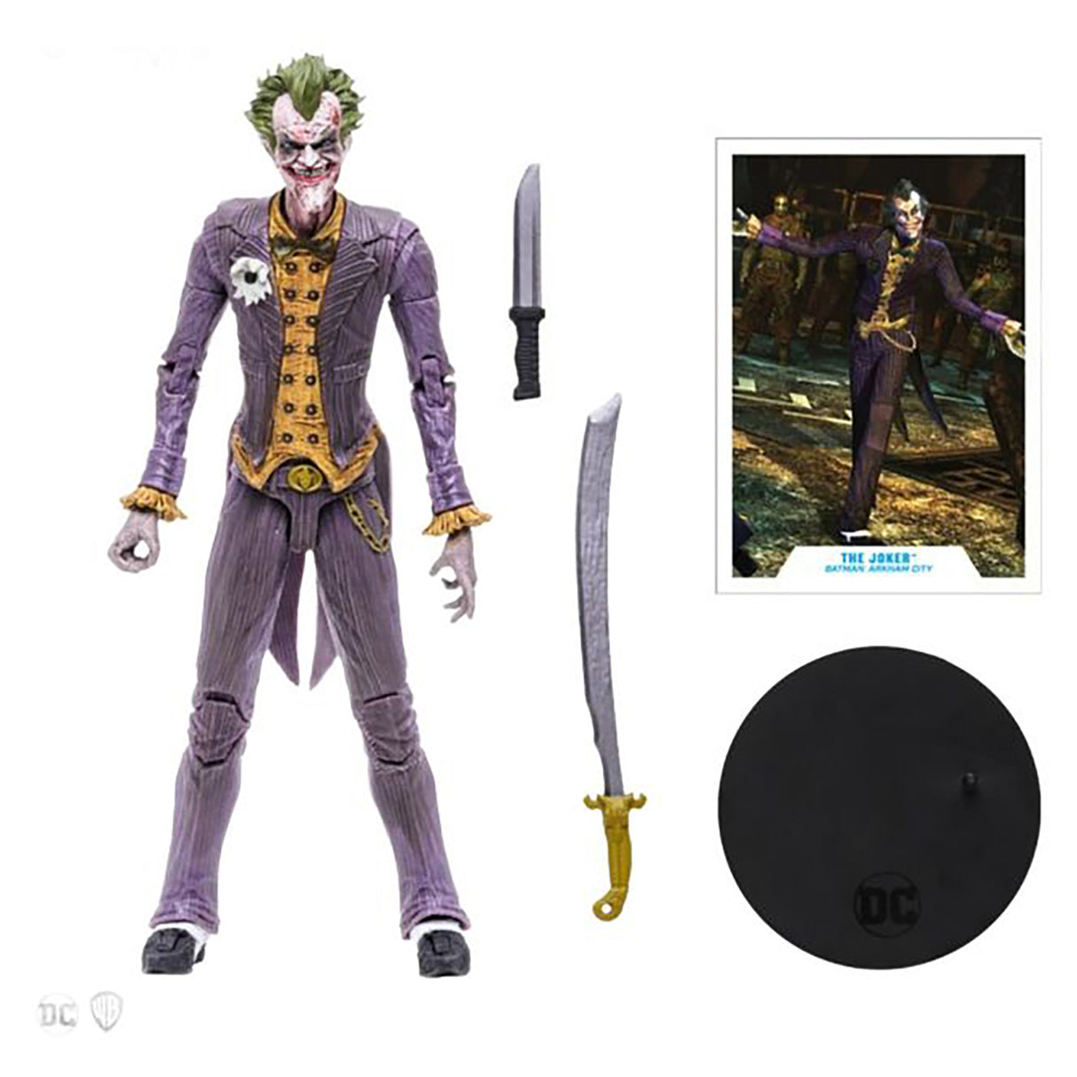 McFarlane Dc Gaming Figures Wv8 The Joker (Infected) - Arkham Knight (7 inches)