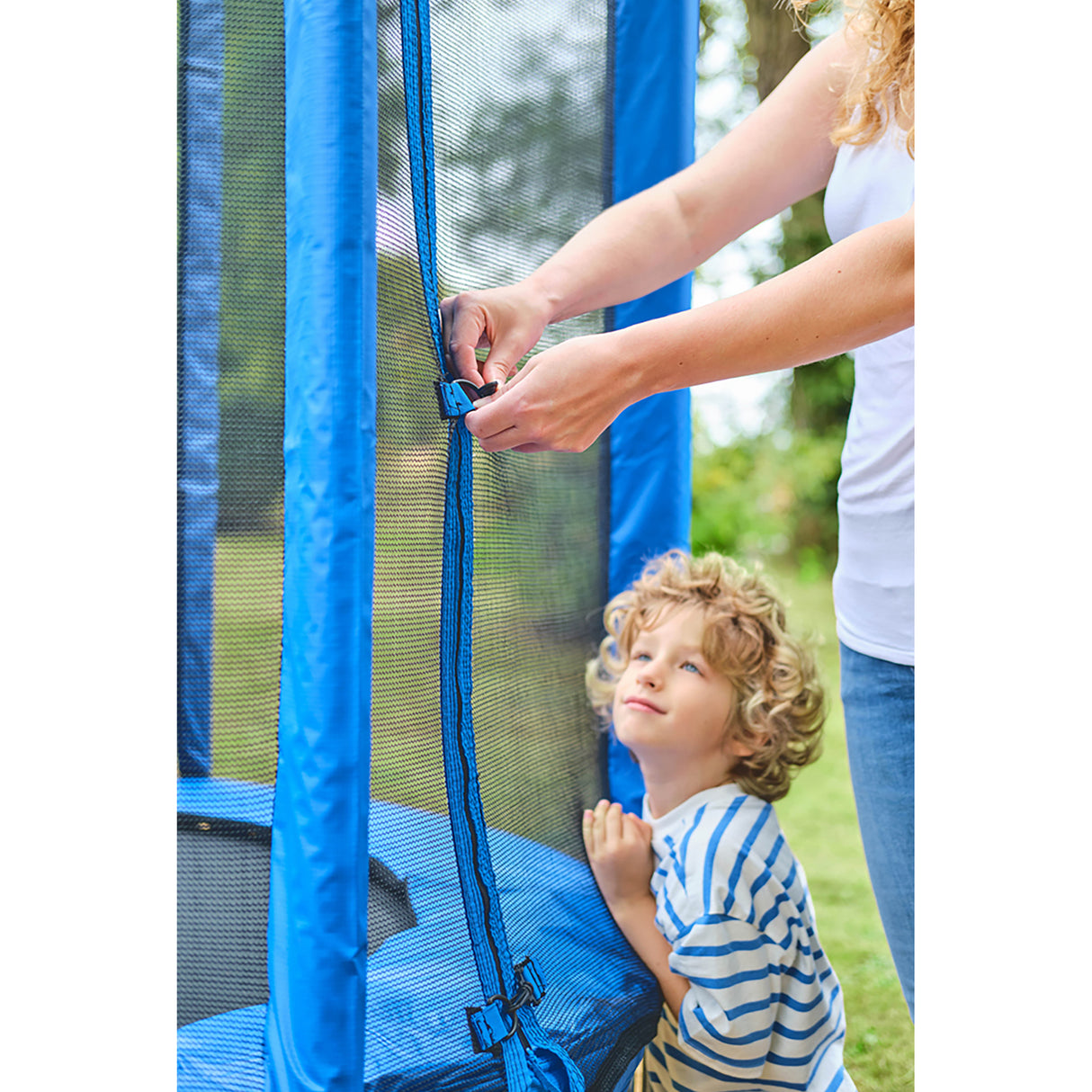 Plum Junior Trampoline, Blue (6 ft)