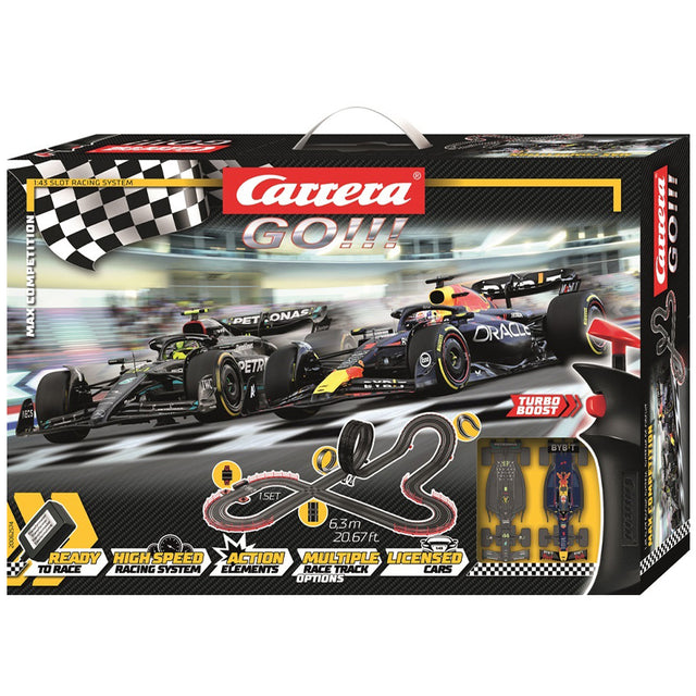 Carrera Go!!! Max Competition F1 Mercedes Red Bull Slot Car