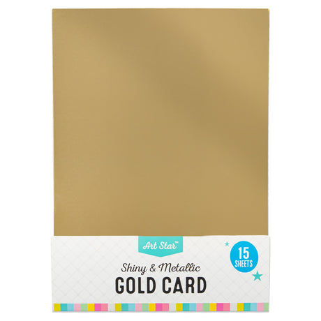 Art Star A4 250gsm gold Card (15 Sheets)