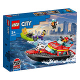 LEGO City Fire Rescue Boat 60373 (144 pieces)