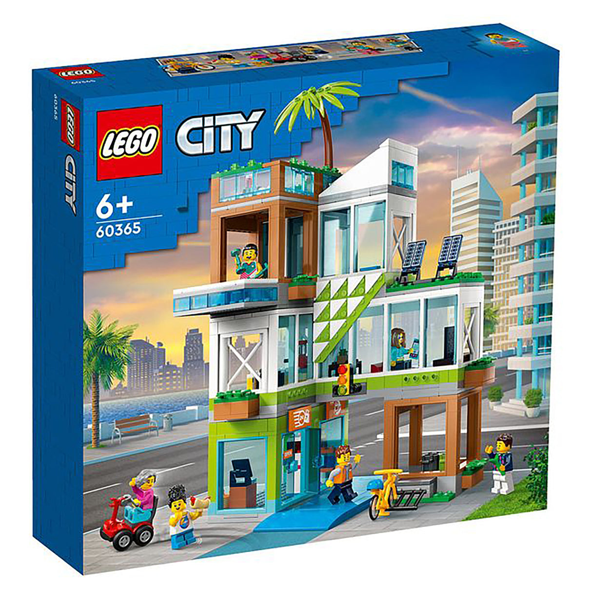 LEGO City Apartment Building 60365 (688 pieces)