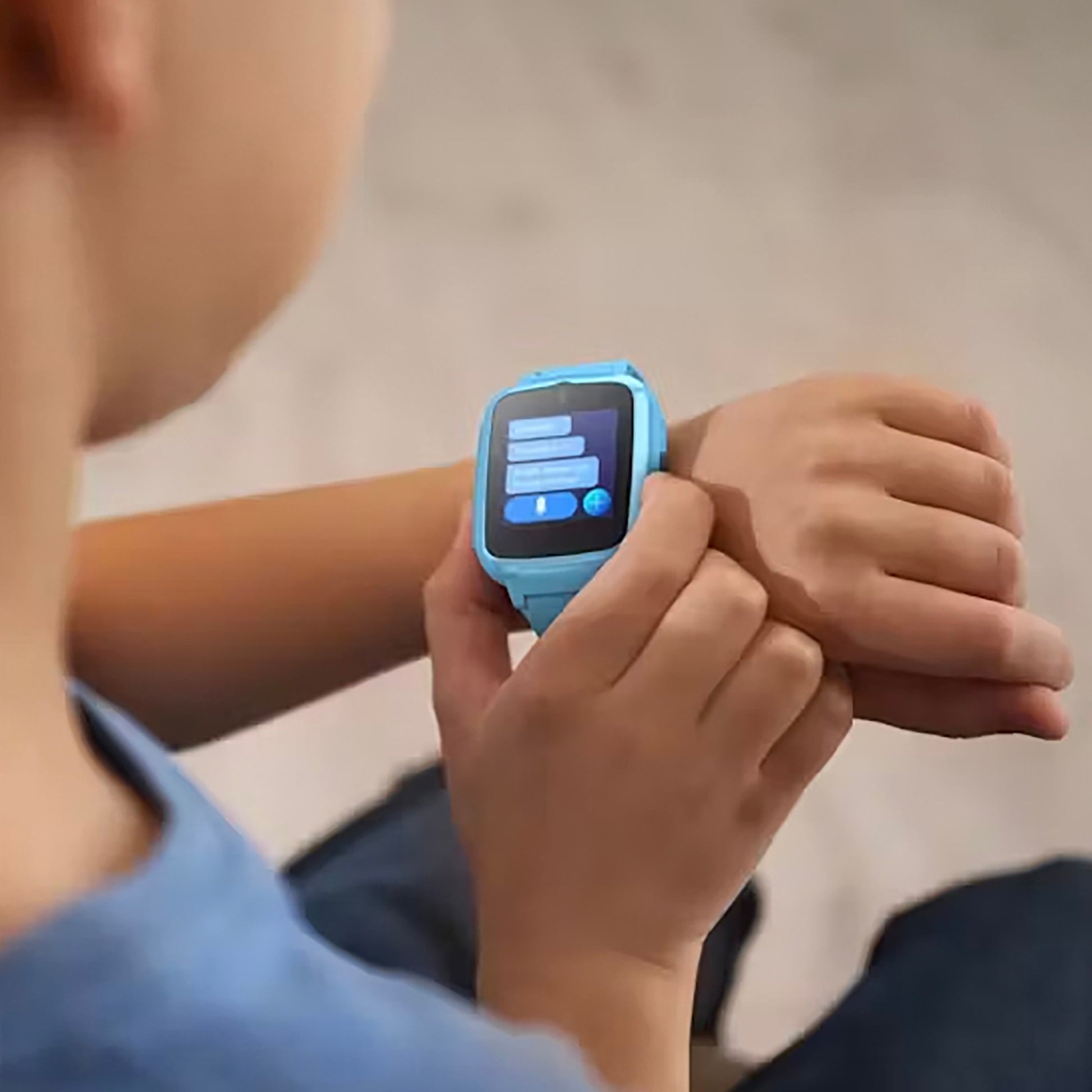 Pixbee Kids 4G Video Smart Watch With Gps Tracking Blue