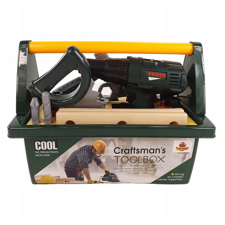 Craftsmans Toy Tool Box with Drill