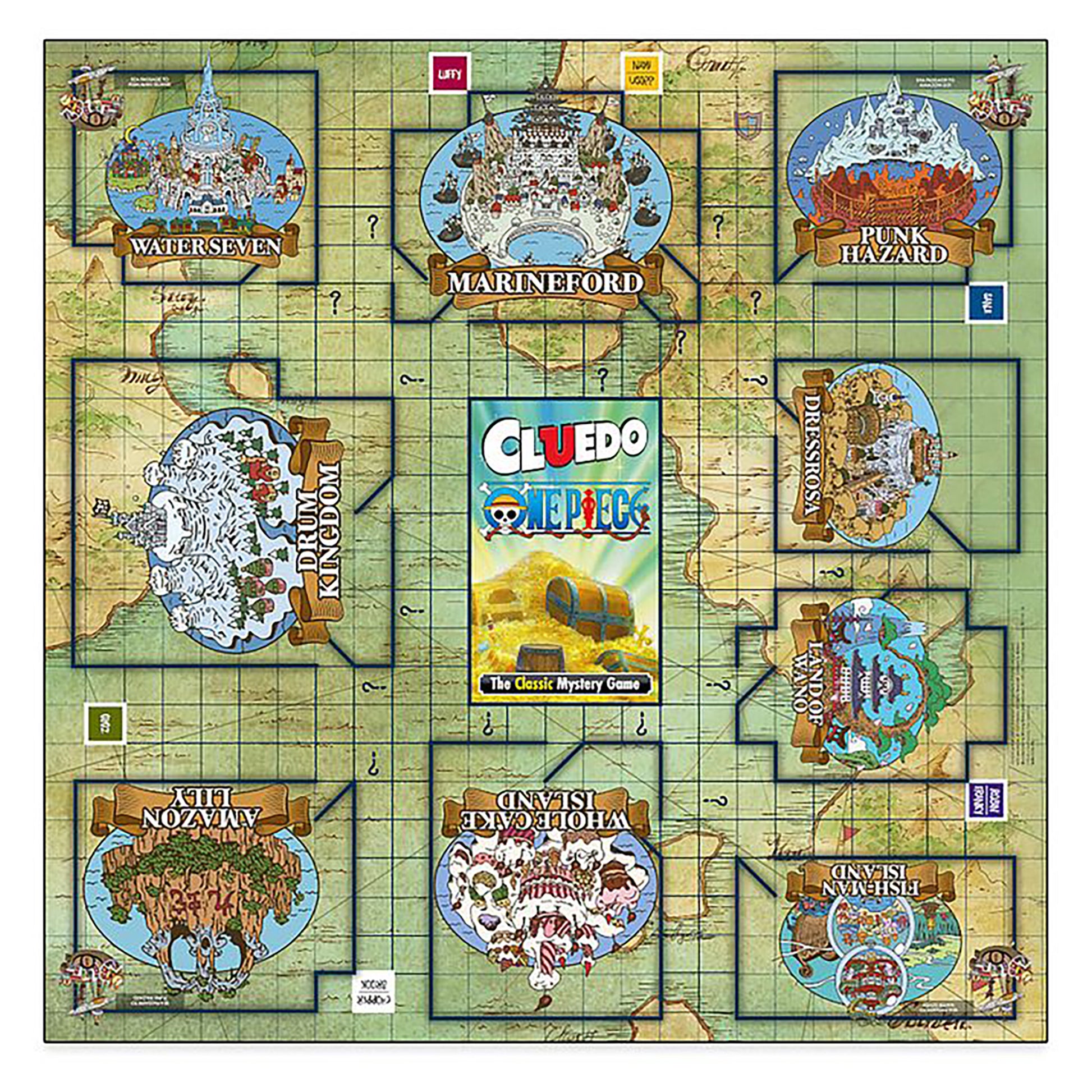Cluedo One Piece Board Game