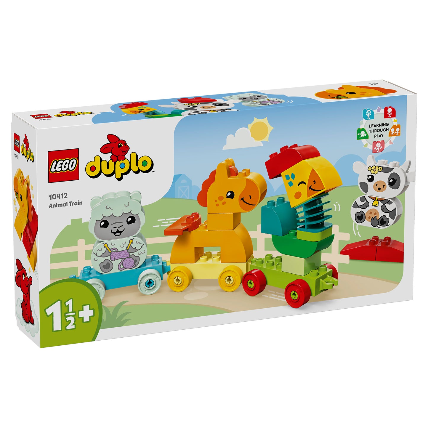 LEGO Duplo Animal Train 10412, (19-pieces)