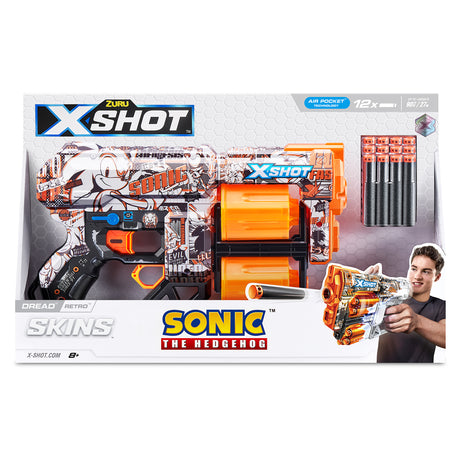 X-SHOT Skins Sonic the Hedgehog - Retro