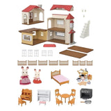 Sylvanian Families Red Roof Country Home Secret Attic Gift Set