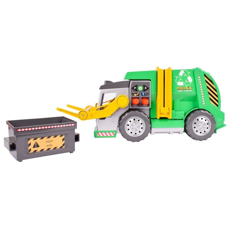 MAXX Action Motorized 3-in-1 Recycle Truck with Lights & Sounds