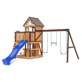 Lifespan Kids Coventry Play Centre Set with 2.2m Blue Slide