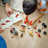 LEGO NINJAGO Kai and Ras's Car and Bike Battle 71789 (103 pieces)