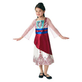 Rubies Mulan Gem Opp Princess Costume, Red (4-6 years)