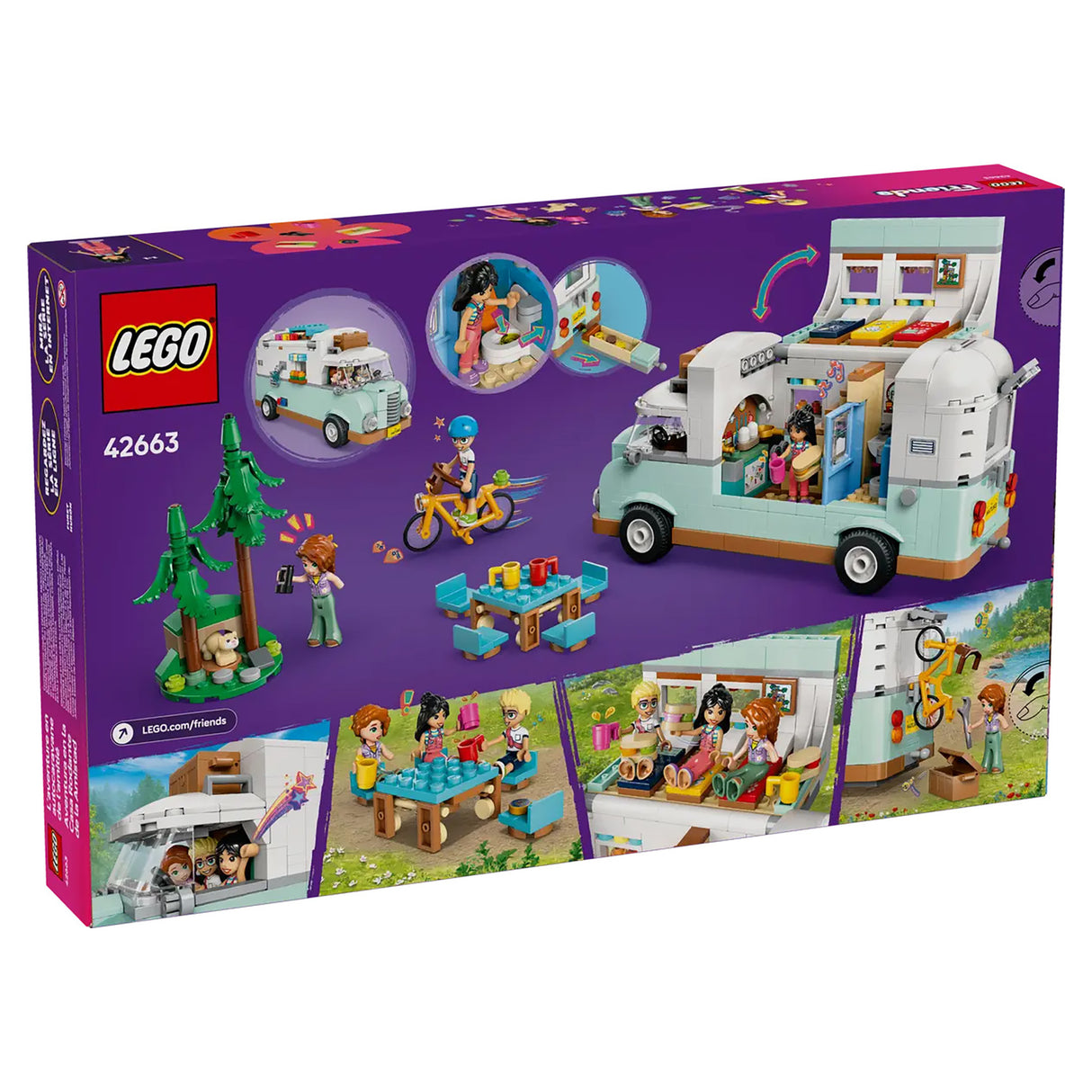 LEGO Friends Friendship Camper Van Adventure 42663