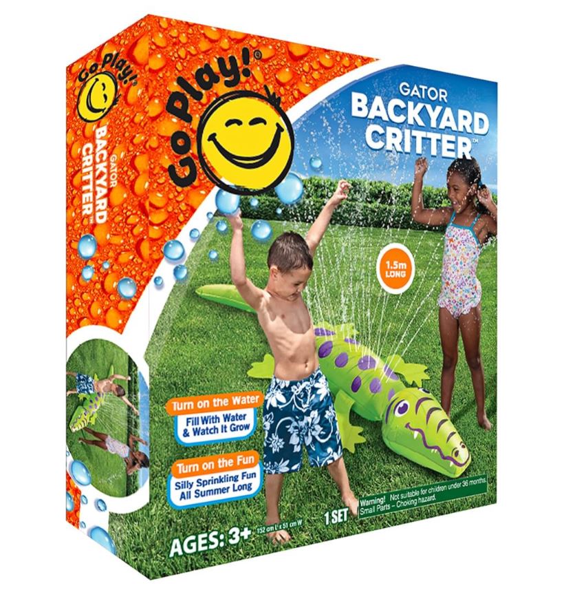 Go Play! Gator Backyard Water Filled Critter