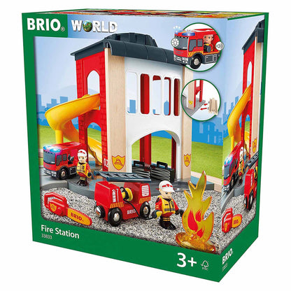 BRIO 33833 Fire Station Set
