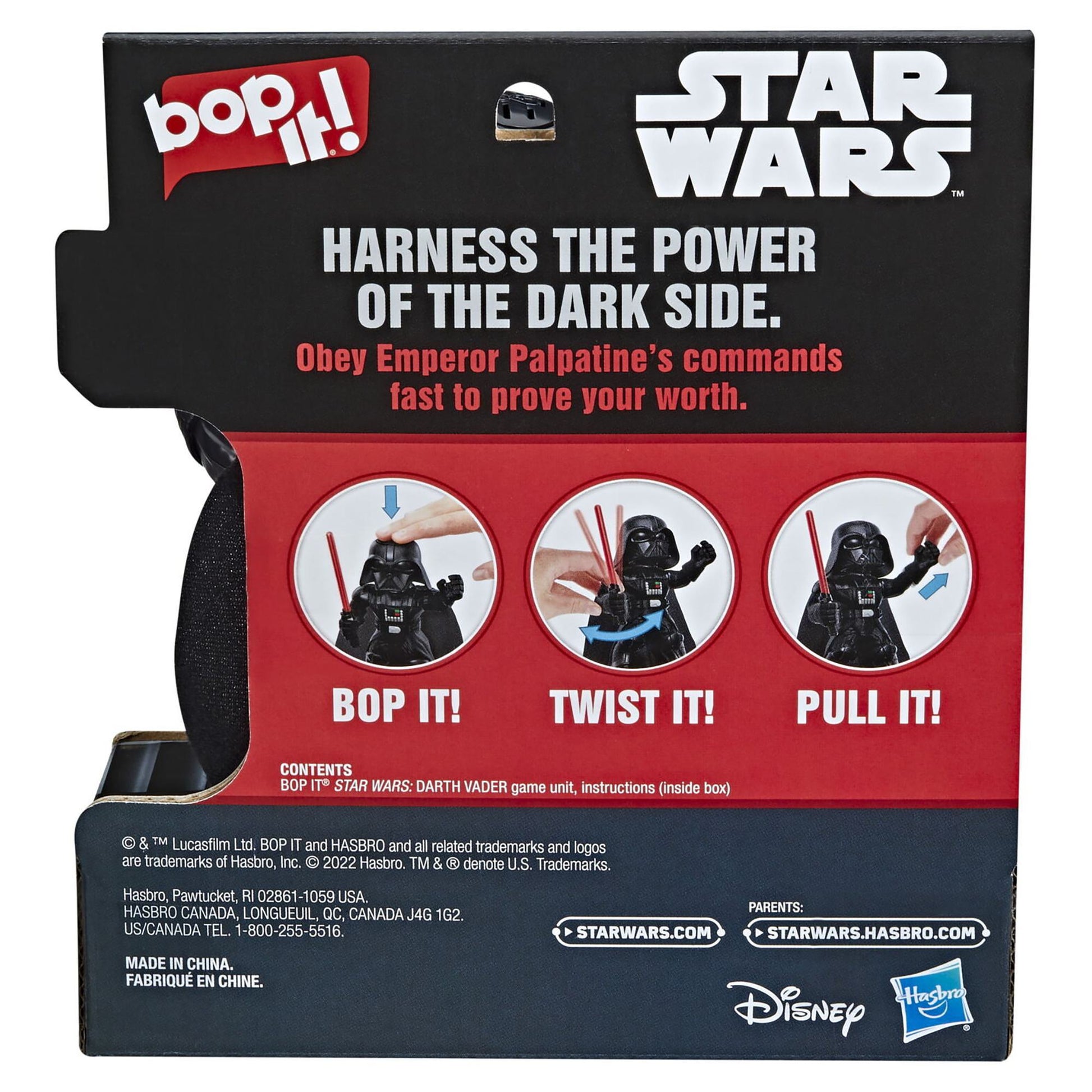 Hasbro Gaming Bop It Star Wars Darth Vader