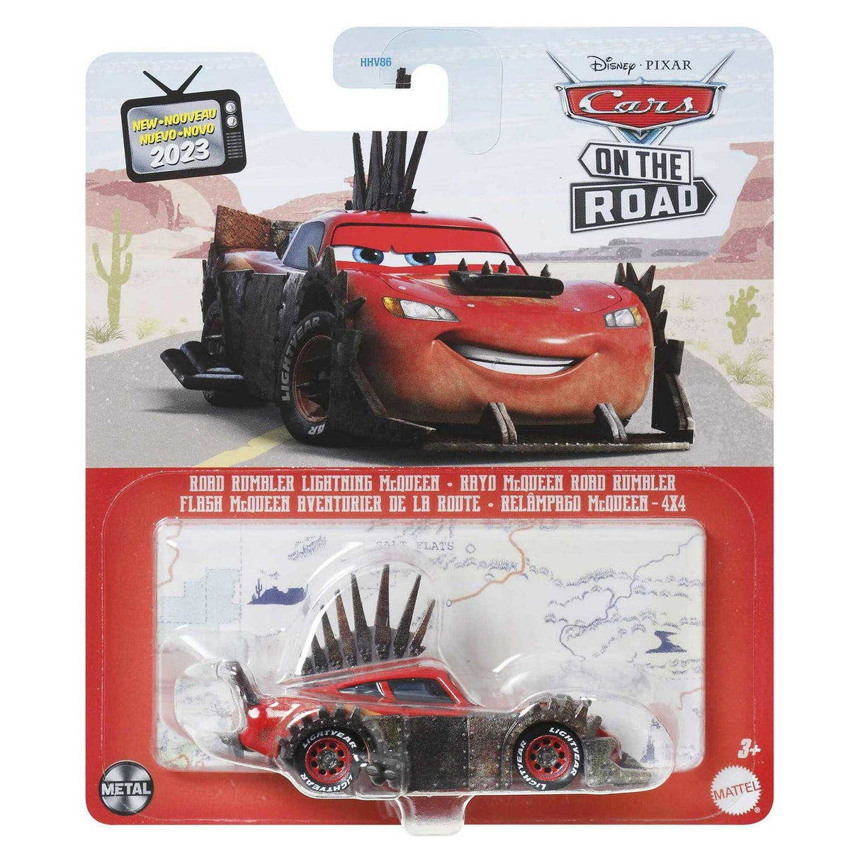 Disney Pixar Cars Road Rumbler Lightning McQueen Die-Cast Toy Car