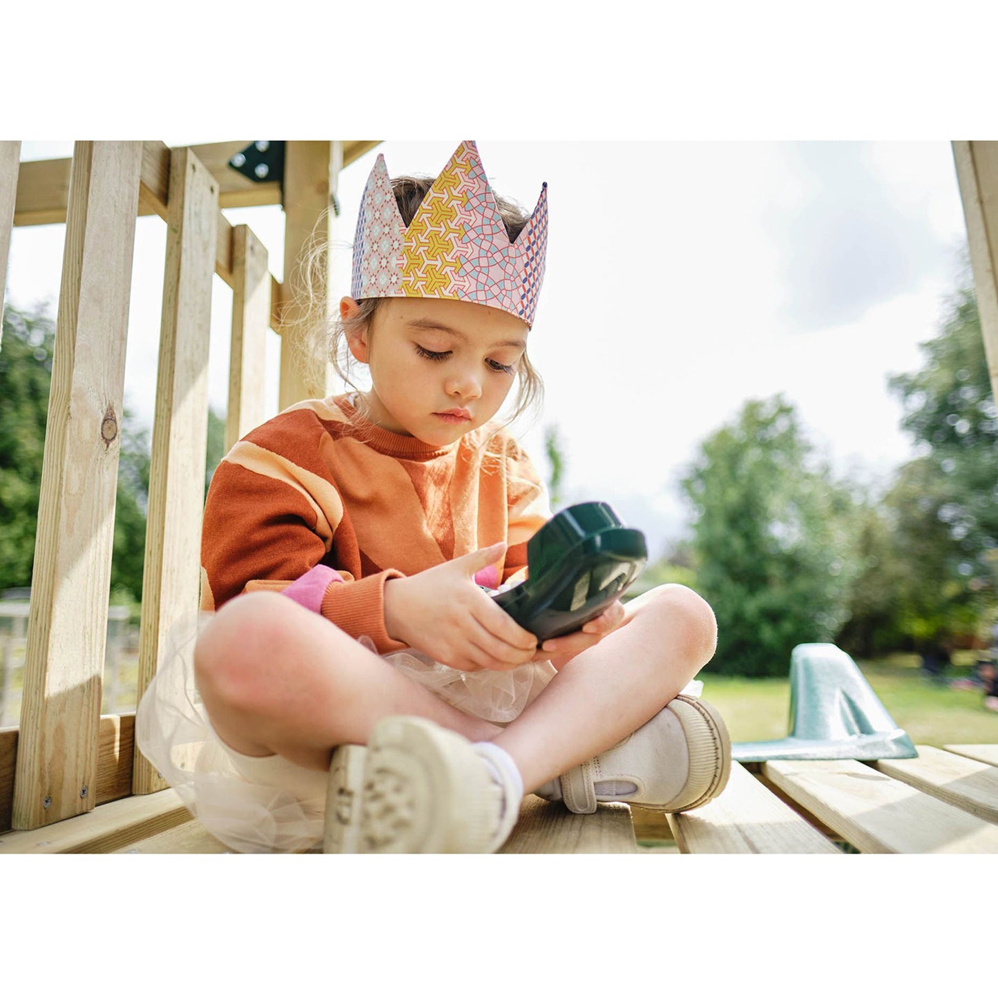 Plum Lookout Tower Color Pop Play Centre with Swings & Monkey Bars
