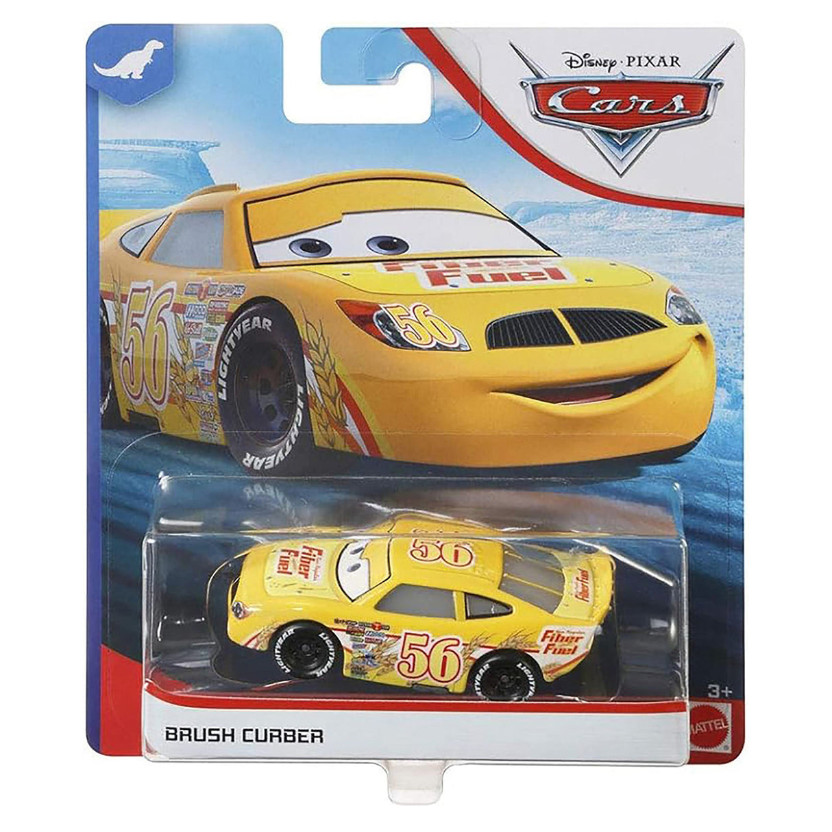 Pixar Cars 1:55 Brush Curber