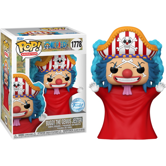 One Piece Buggy (Post Time-Skip) Pop! RS Vinyl Figure