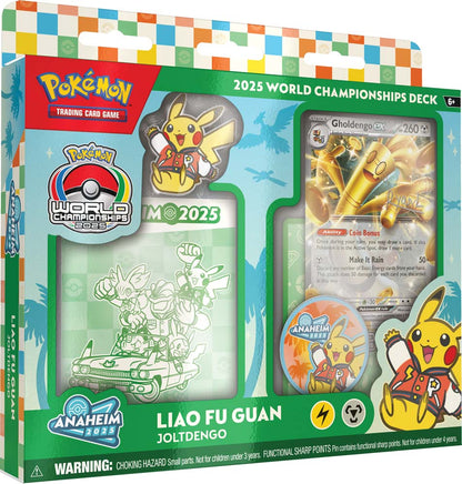 Pokemon TCG 2025 World Championships Deck Liao Fu Guan Joltdengo
