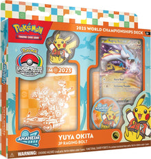 Trading card deck box with Yuya Okita and Raging Bolt, JP sealed set