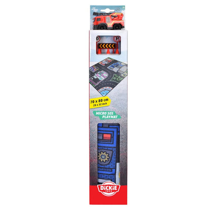 Micro World Playcarpet 70X80cm Mercedes Rosenbauer