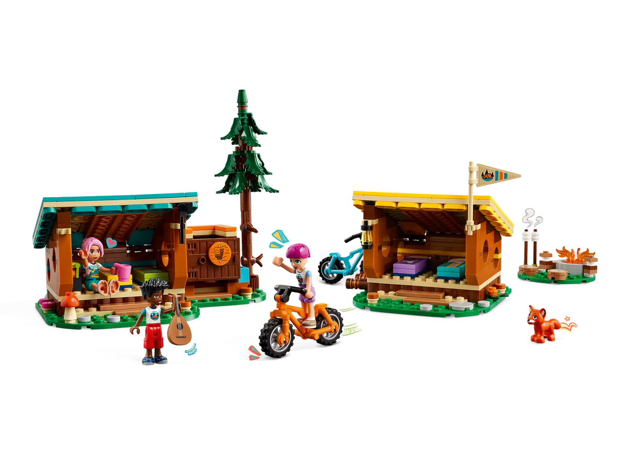 LEGO Friends Adventure Camp Cozy Cabins 42624