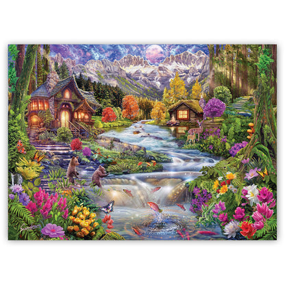 Crown 1000 Pce Landscapes Peaceful Wilderness