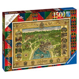 Ravensburger Harry Potter Hogwarts Map Jigsaw Puzzle (1500 pieces)