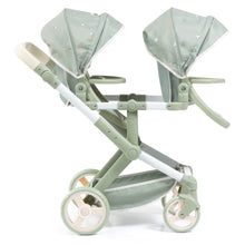 Bayer Xeo Twin Pram Soft Sage Green