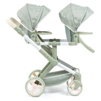 Bayer Xeo Twin Pram Soft Sage Green