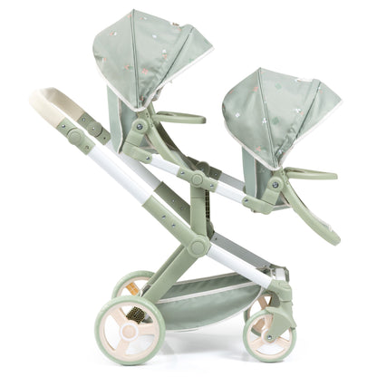 Bayer Xeo Twin Pram Soft Sage Green